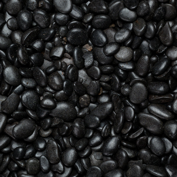 Kashmiri -Black Polished Pebble 10-20mm