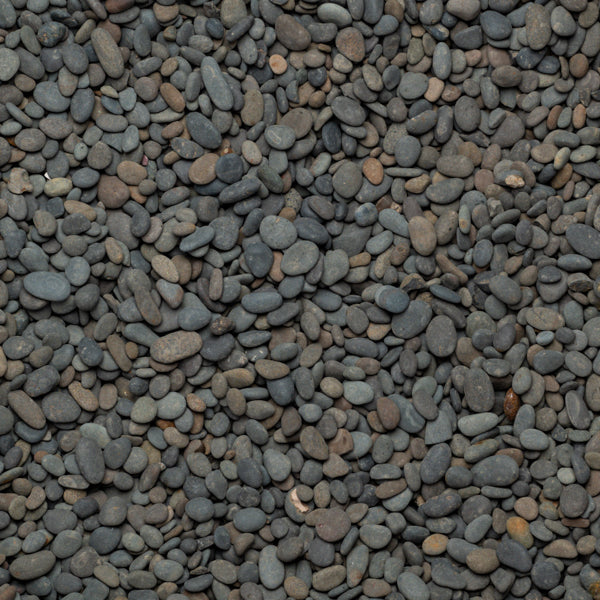 Kashmiri-Black Sino Natural Pebble 8-12mm