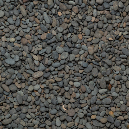 Kashmiri-Black Sino Natural Pebble 8-12mm