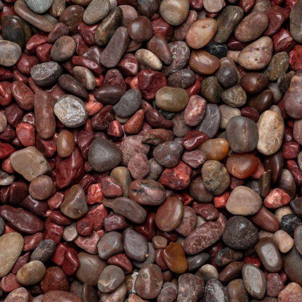 Kashmiri- Red Polished Pebble 10-20mm