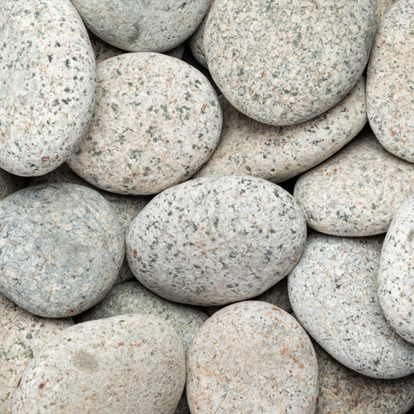 Kashmiri -Speckled Natural Pebble 90-120mm
