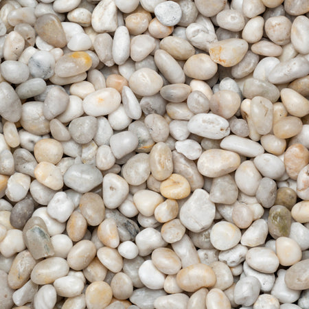 Kashmiri-White Polished Pebble 10-20mm