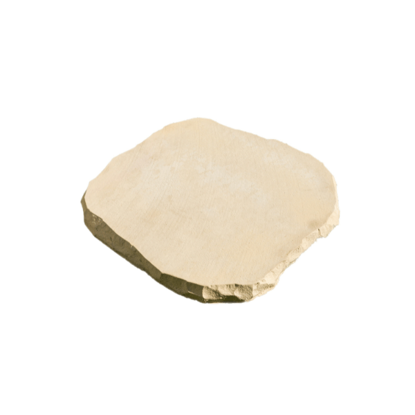 close up of edenstone babylon stepper sands against an all white background