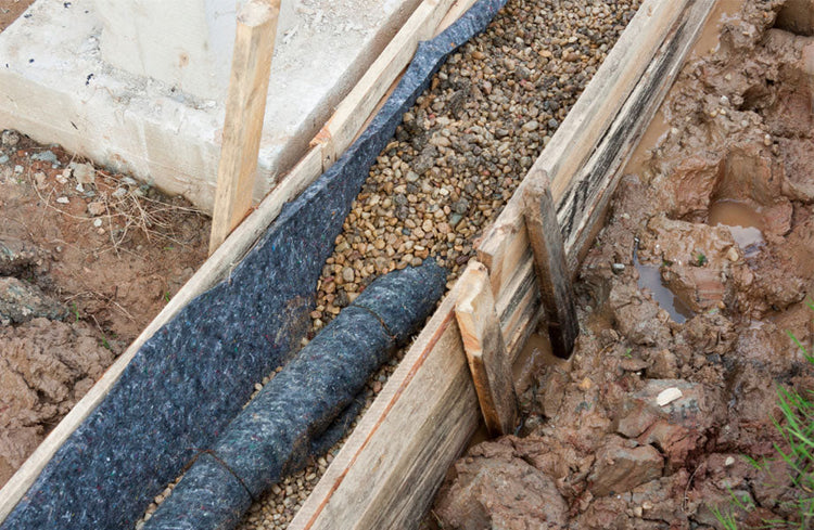 drainage gravel