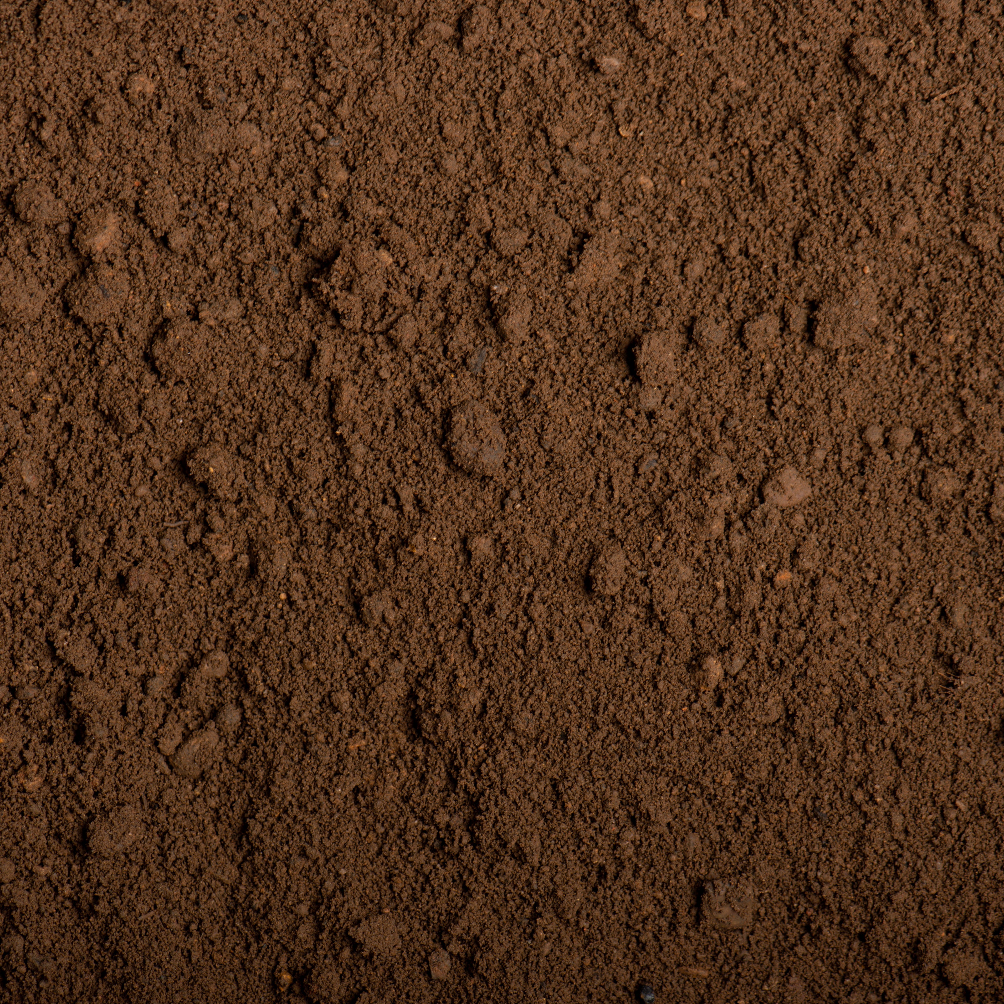 Close-up of brown soil texture
