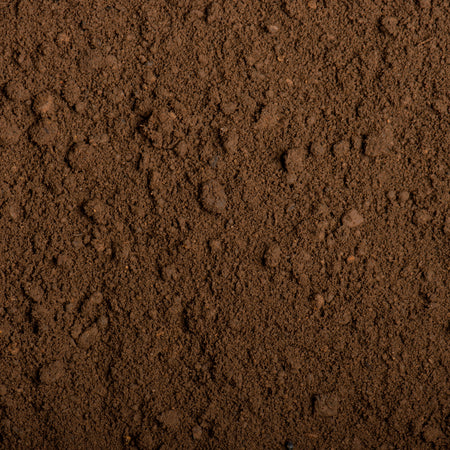 Close-up of brown soil texture
