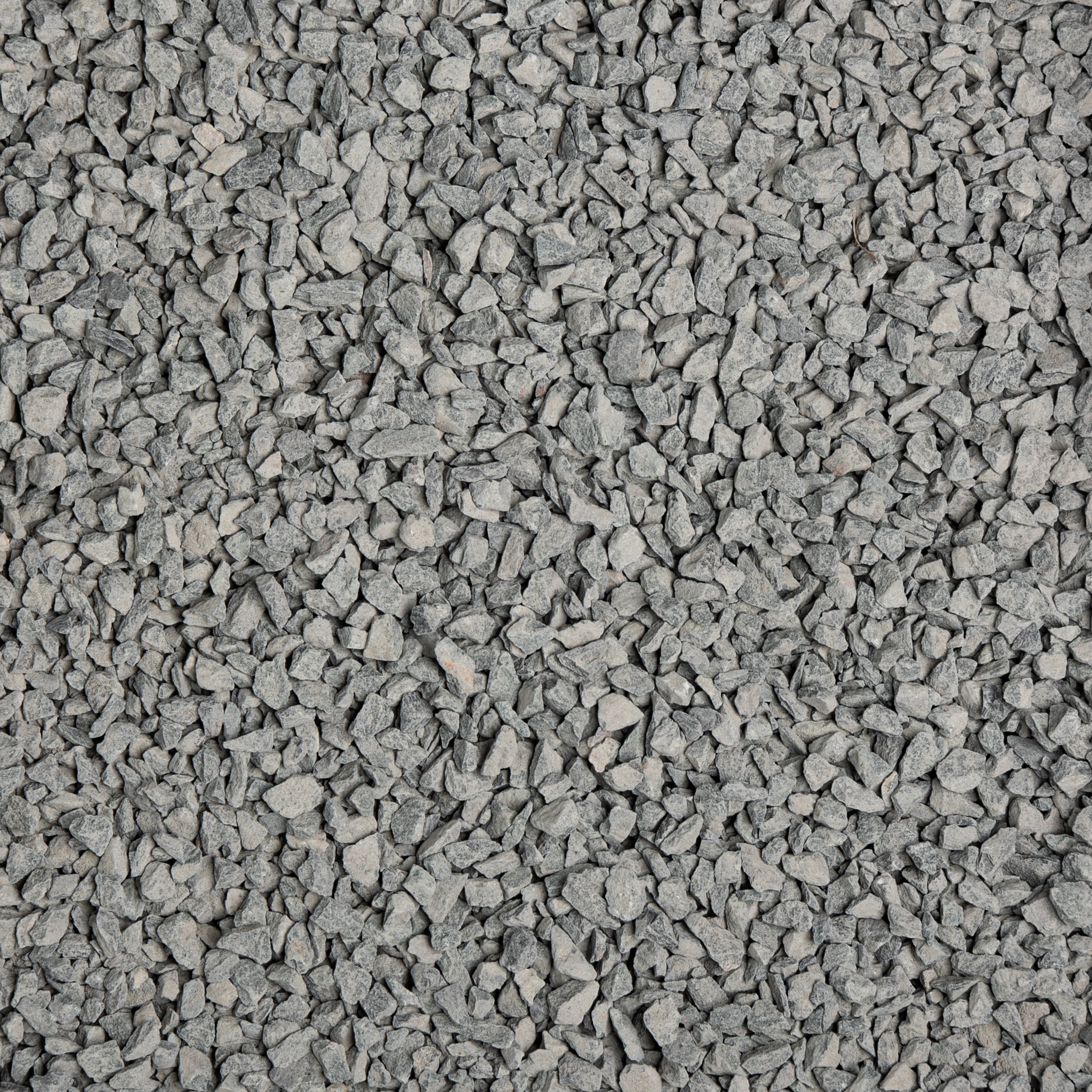 Close-up of gray gravel stones