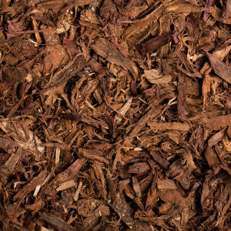 Close-up of dried brown leaves or herbs