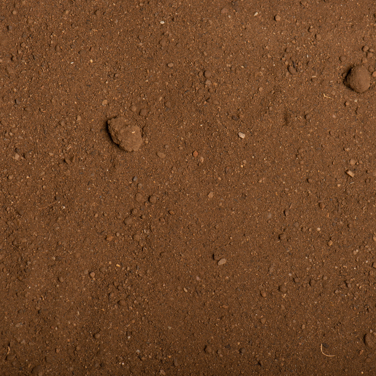 Close-up of brown soil texture