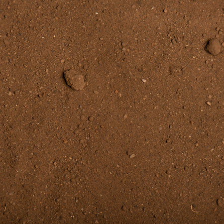 Close-up of brown soil texture