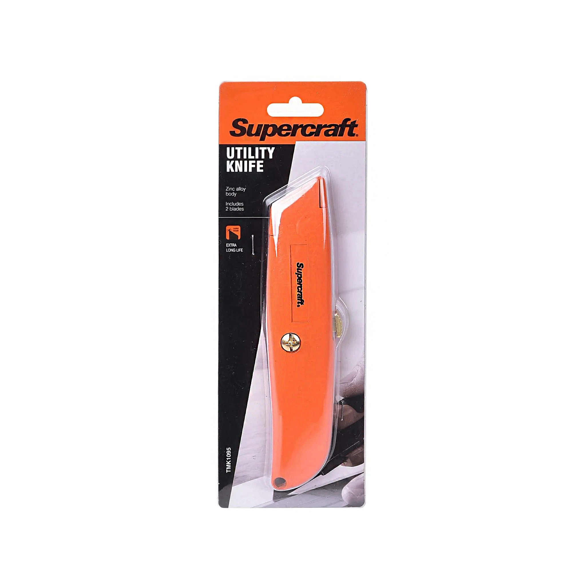 Supercraft utility knife packaging on a white background