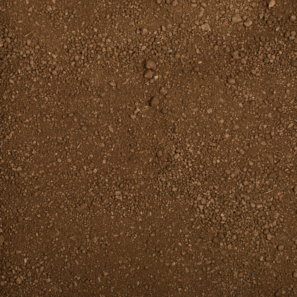 Close-up of brown soil texture