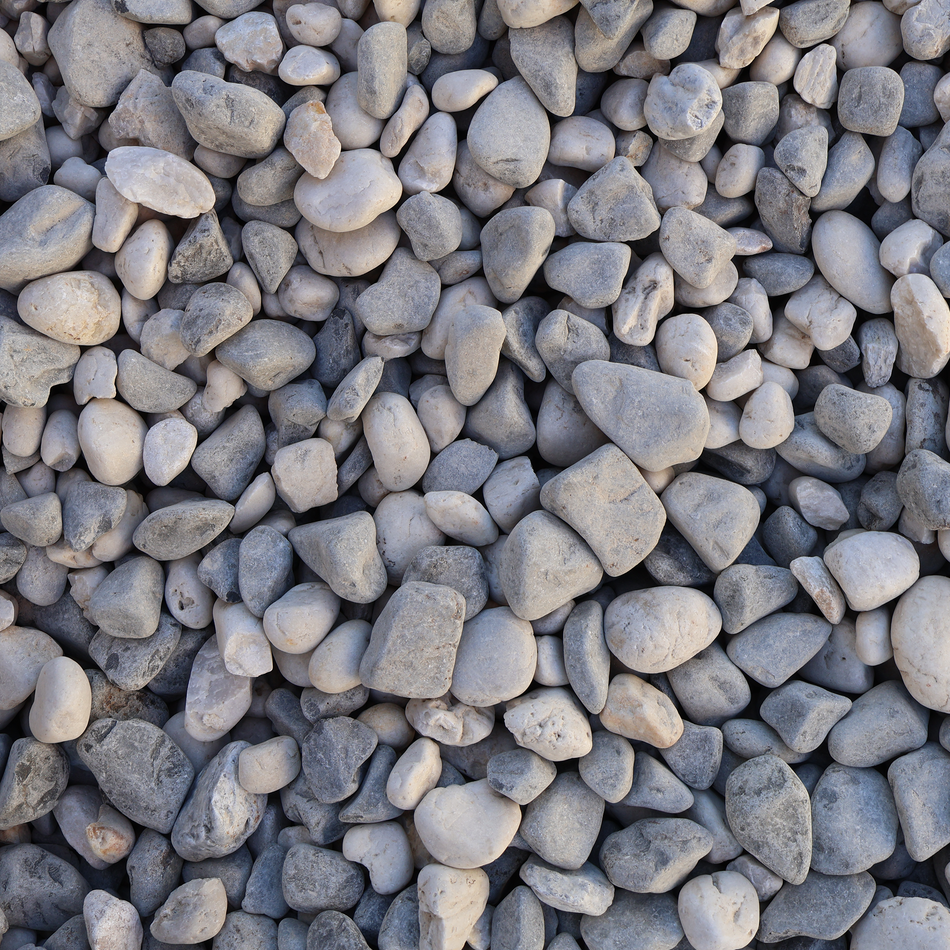 Close-up of gray pebbles