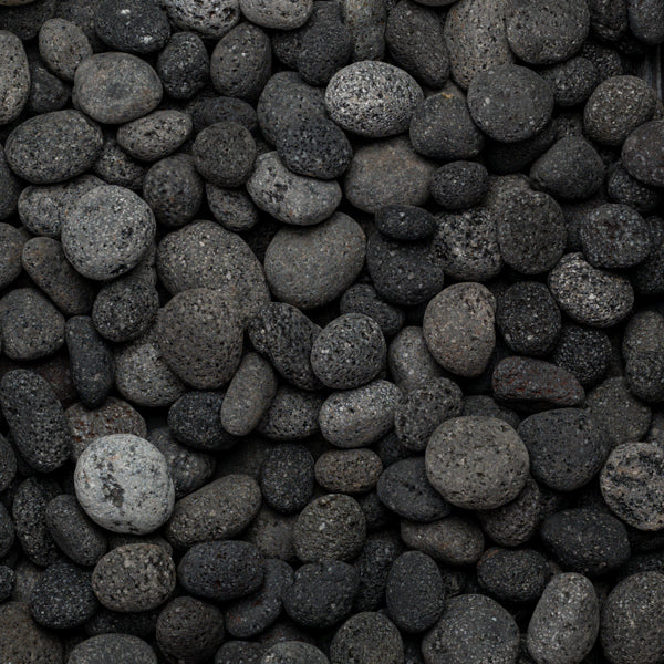 Charcoal Lava Pebbles 20-30mm