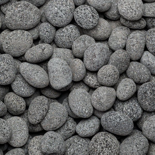 Charcoal Lava Pebbles 30-50mm