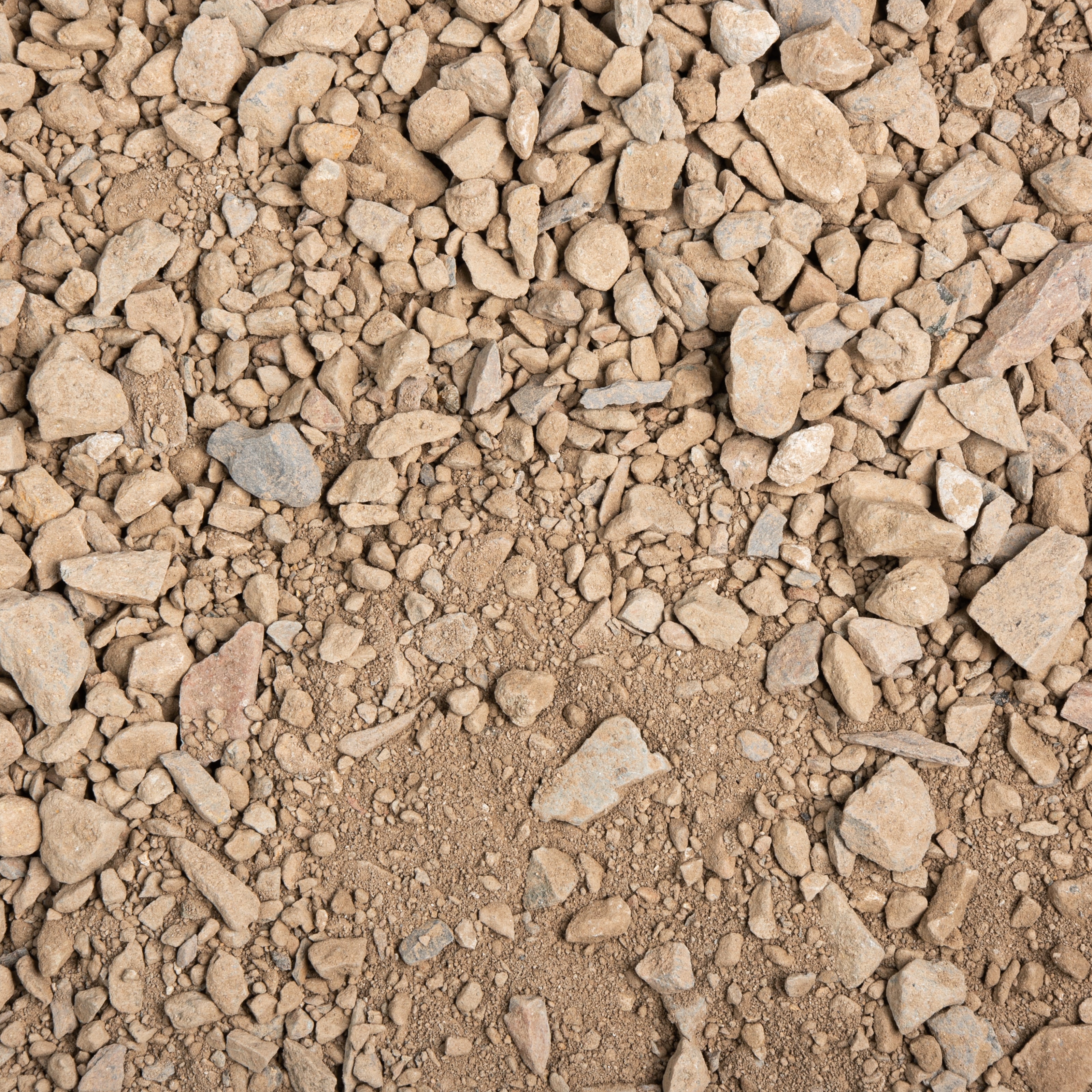 Close-up of small stones and gravel