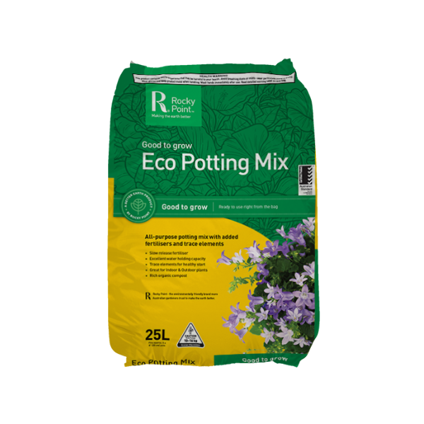 Rocky Point Eco Potting Mix 25ltr