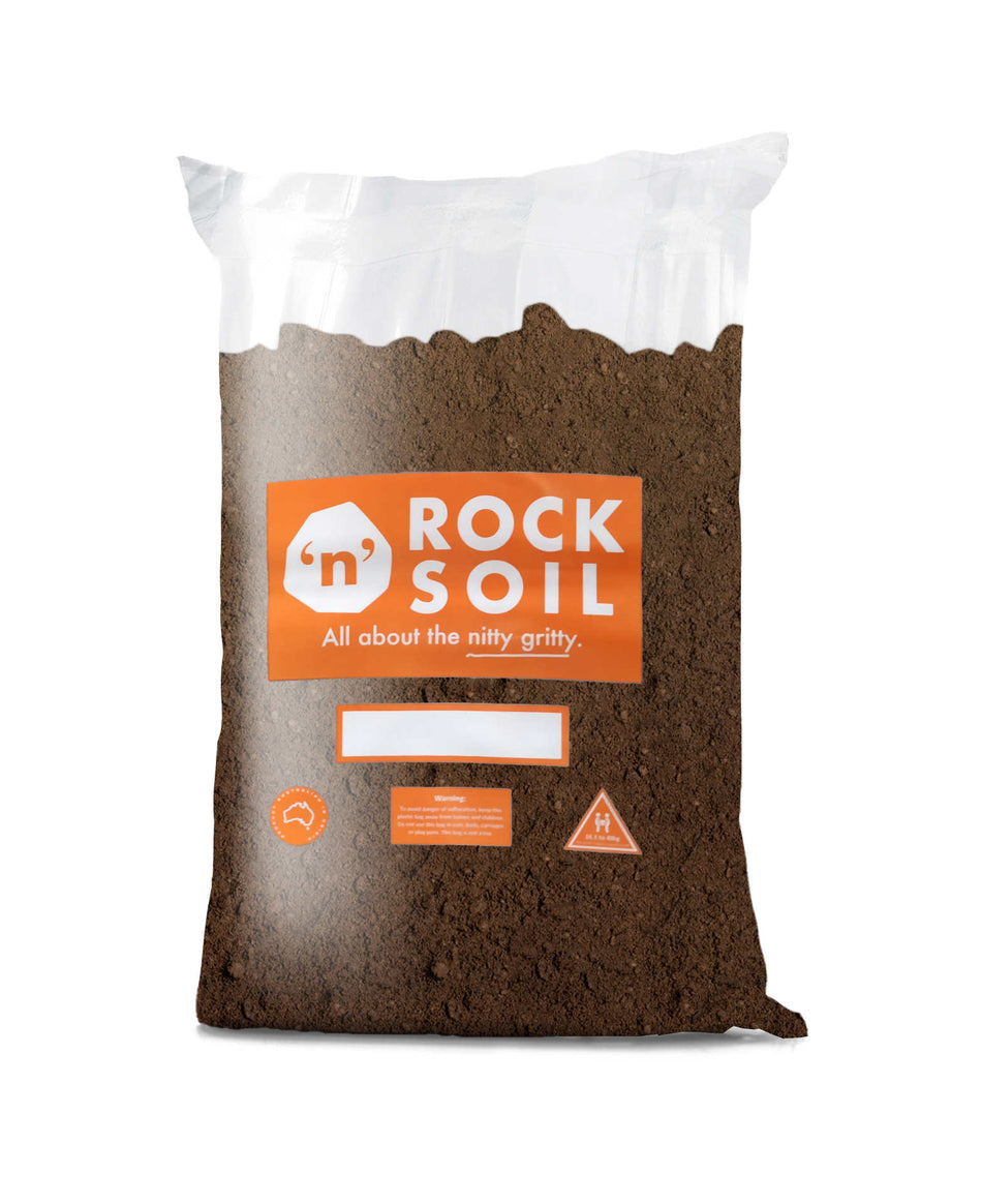 packaged soil from Rock'N'Soil