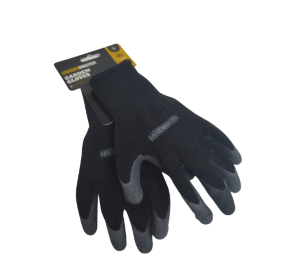 Gloves Dipped Wrink Latex Medium
