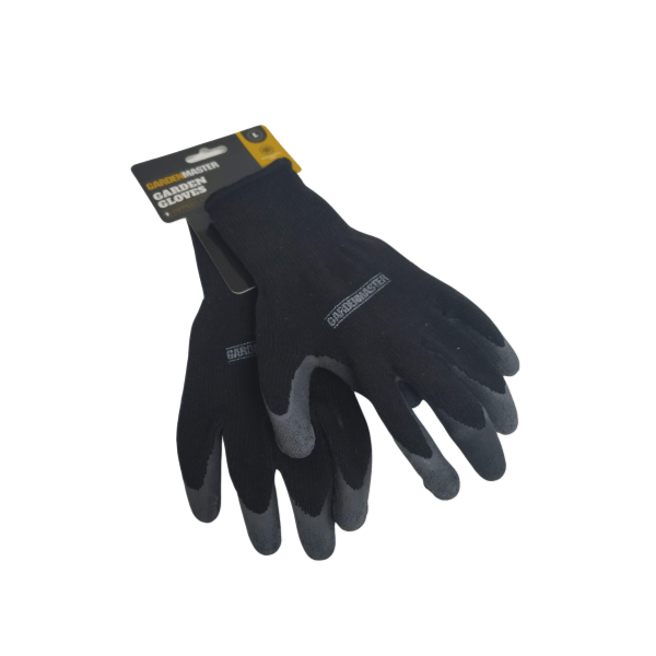 Gloves Dipped Wrink Latex Medium