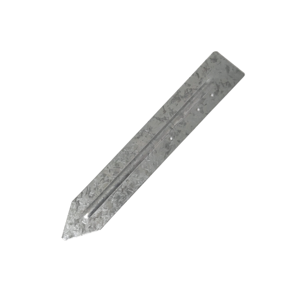 shapescaper ribbed garden stake (galvanised)