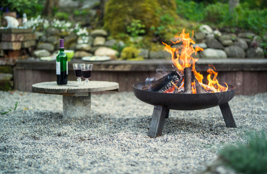 fire pit for outdoors areas ideas