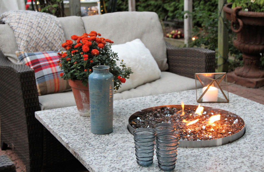 seating with fire pit for outdoors areas ideas