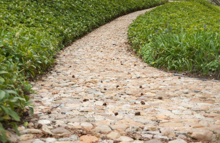 pebble-pathway